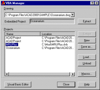 .2.   VBA Manager        VBA